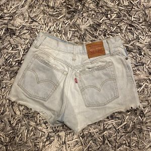 Levi’s High Waisted Shorts